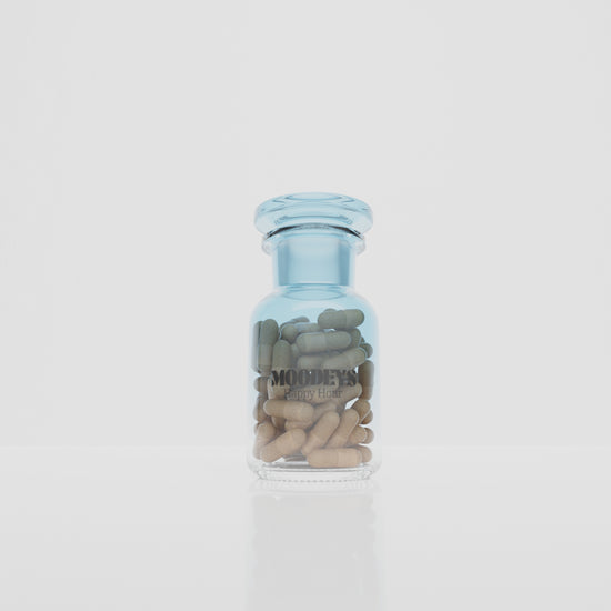 Happy Hour - Mood Boosting Supplement Bottle - video of bottle spinning
